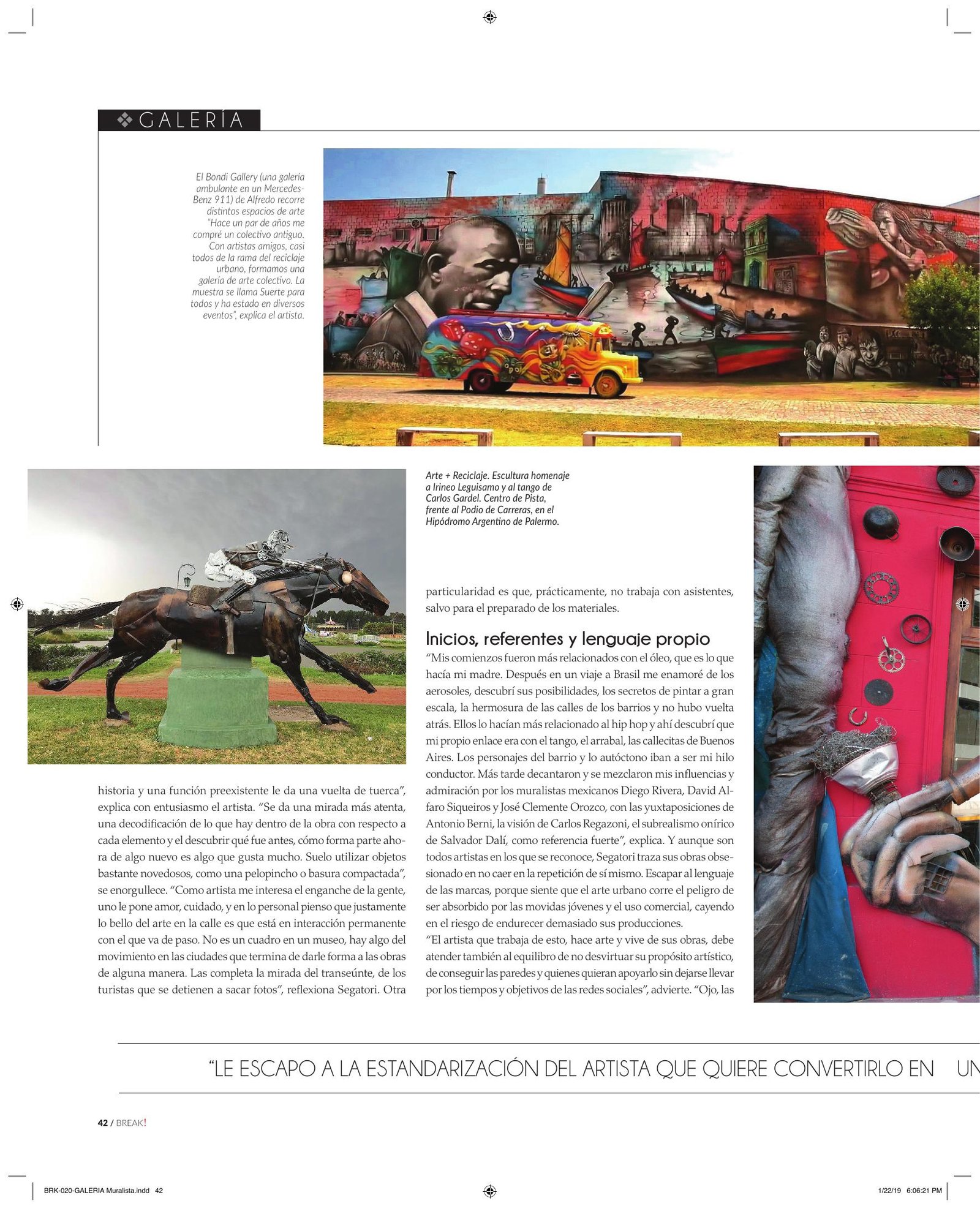 Arte + reciclaje - página impresa 1
