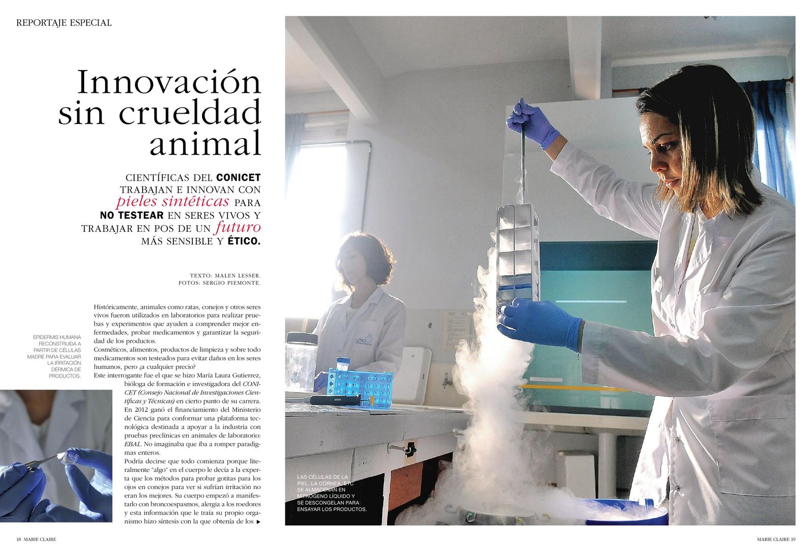 Innovación sin crueldad animal - página impresa 1