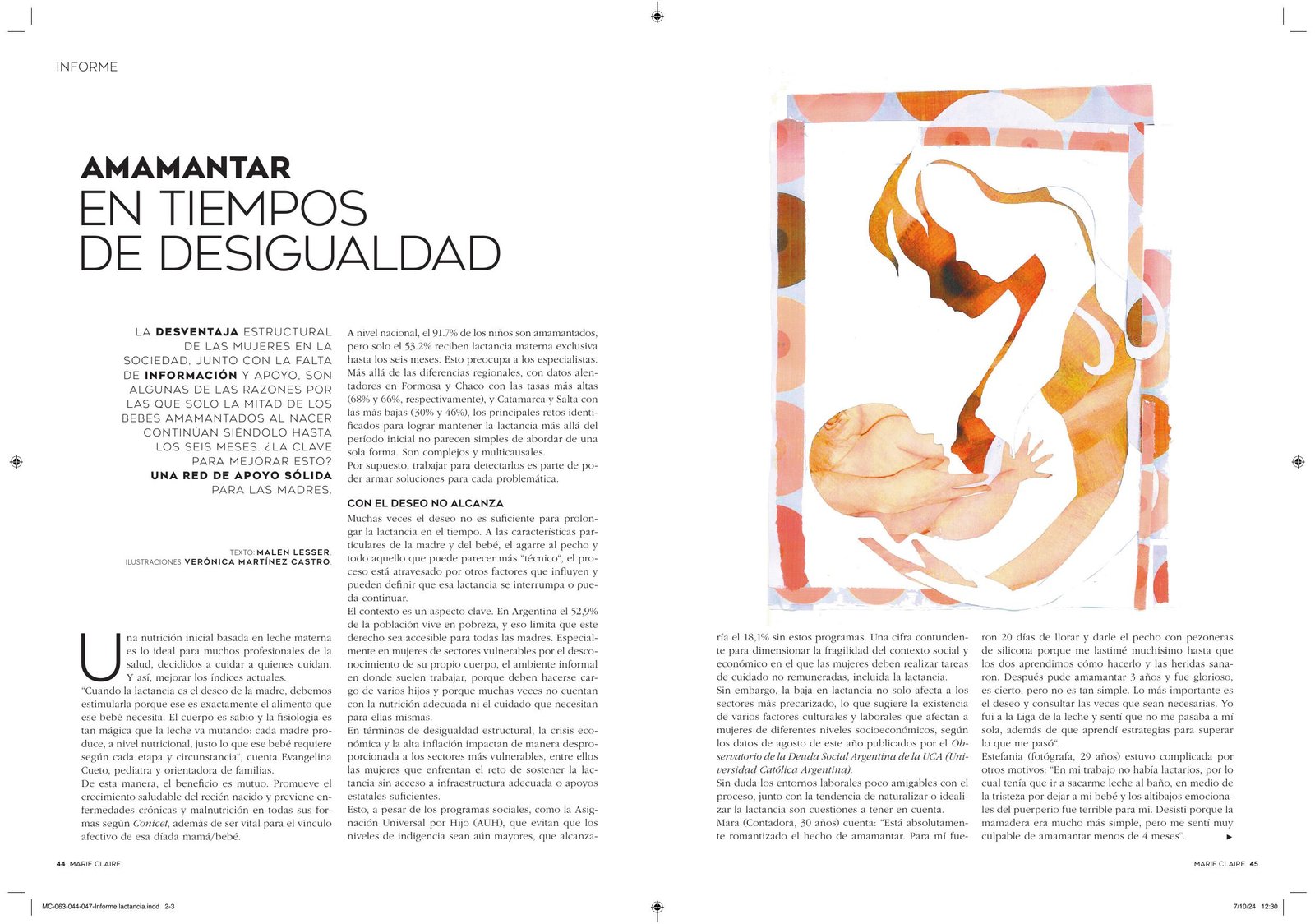 Amamantar en tiempos de desigualdad - página impresa 1