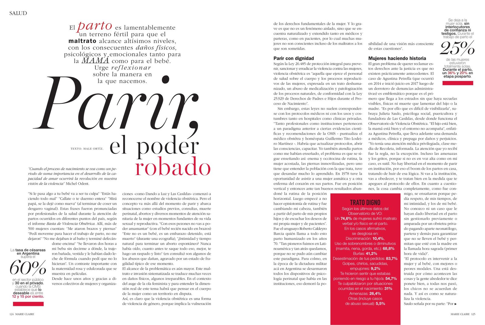 Parir, el poder robado